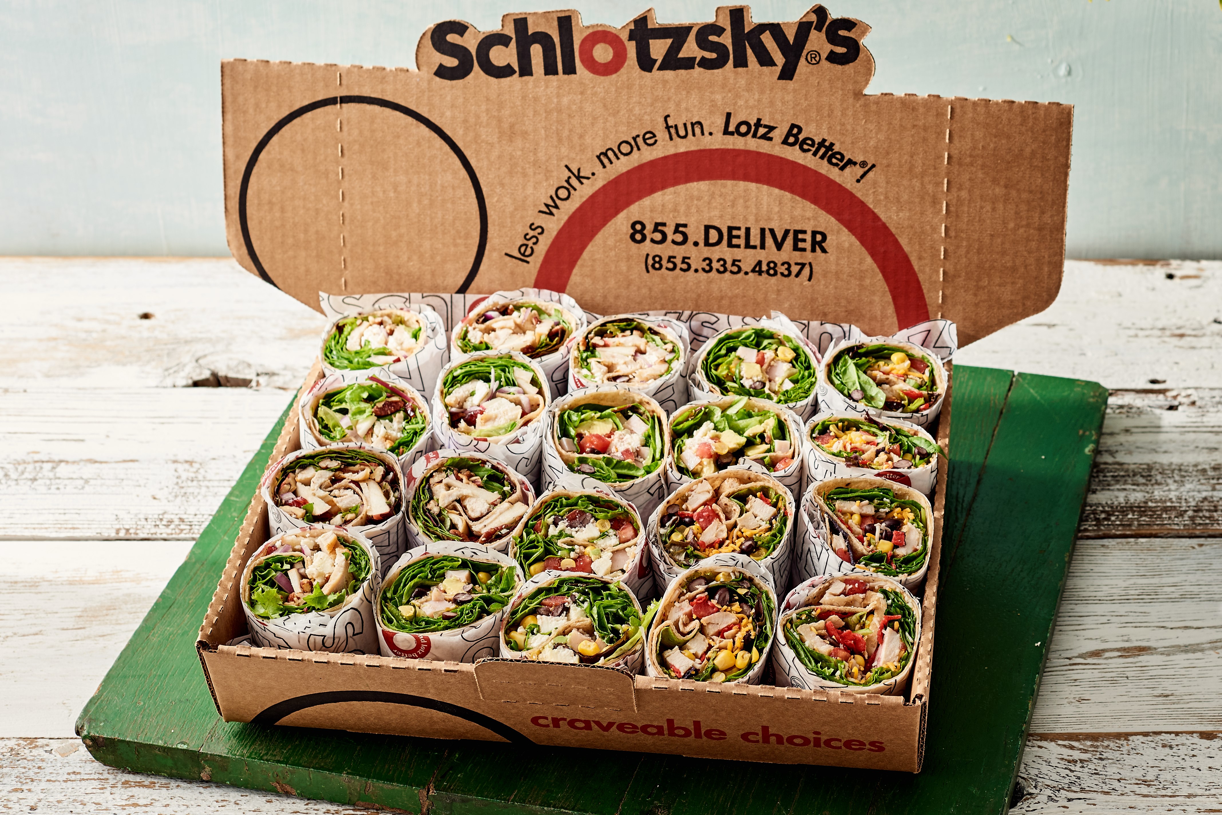 Fresh Salad Wrap Trays